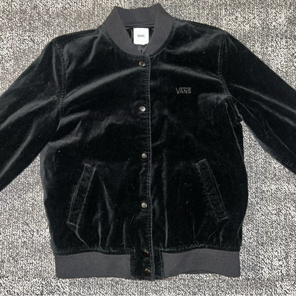 Vans Black Velvet Jacket